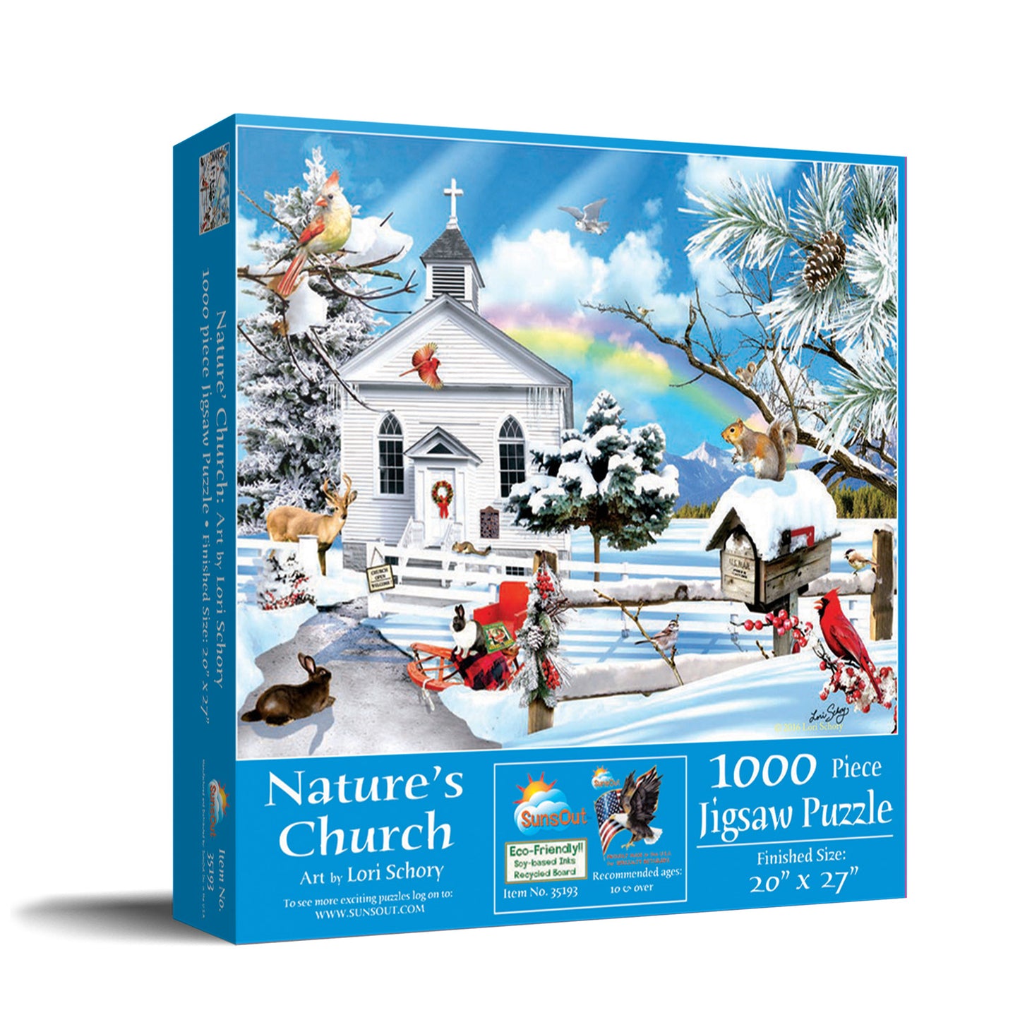 Nature's Church 1000 pc Jigsaw Puzzle 35193