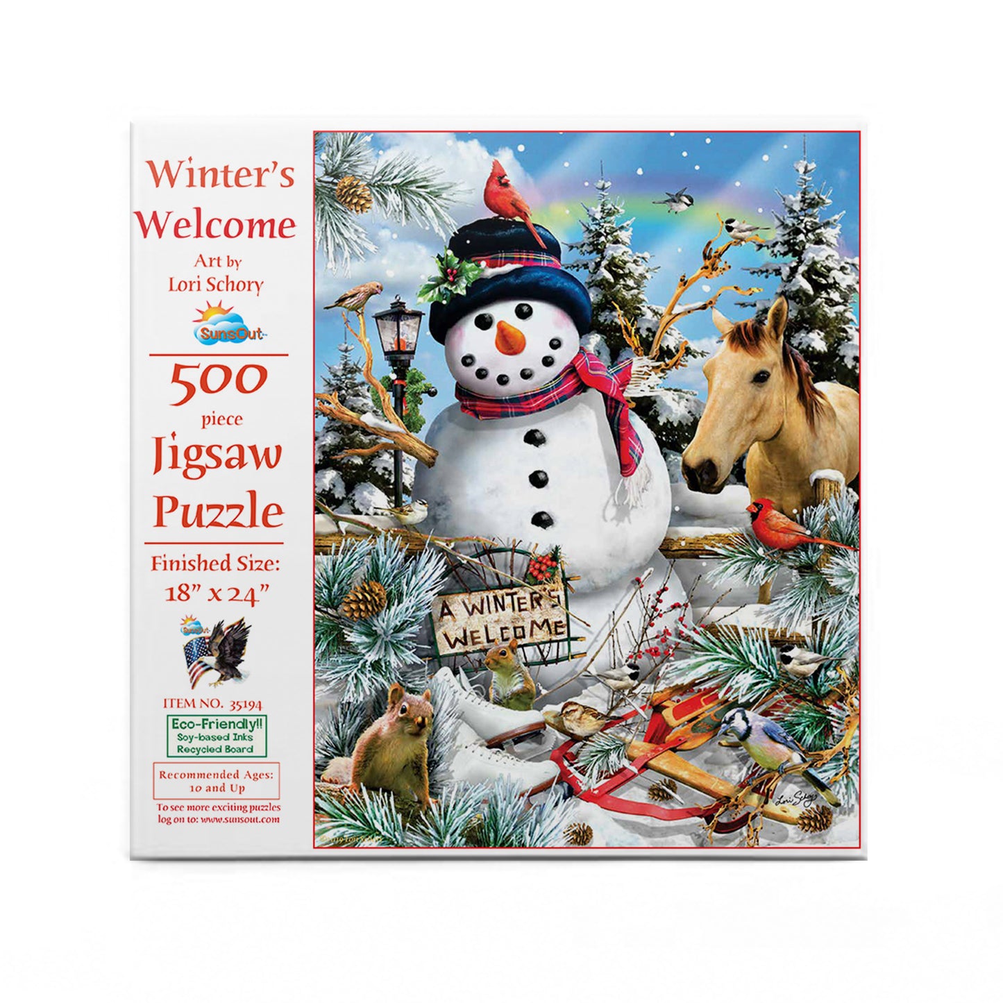 Winter's Welcome 500 pc Jigsaw Puzzle 35194