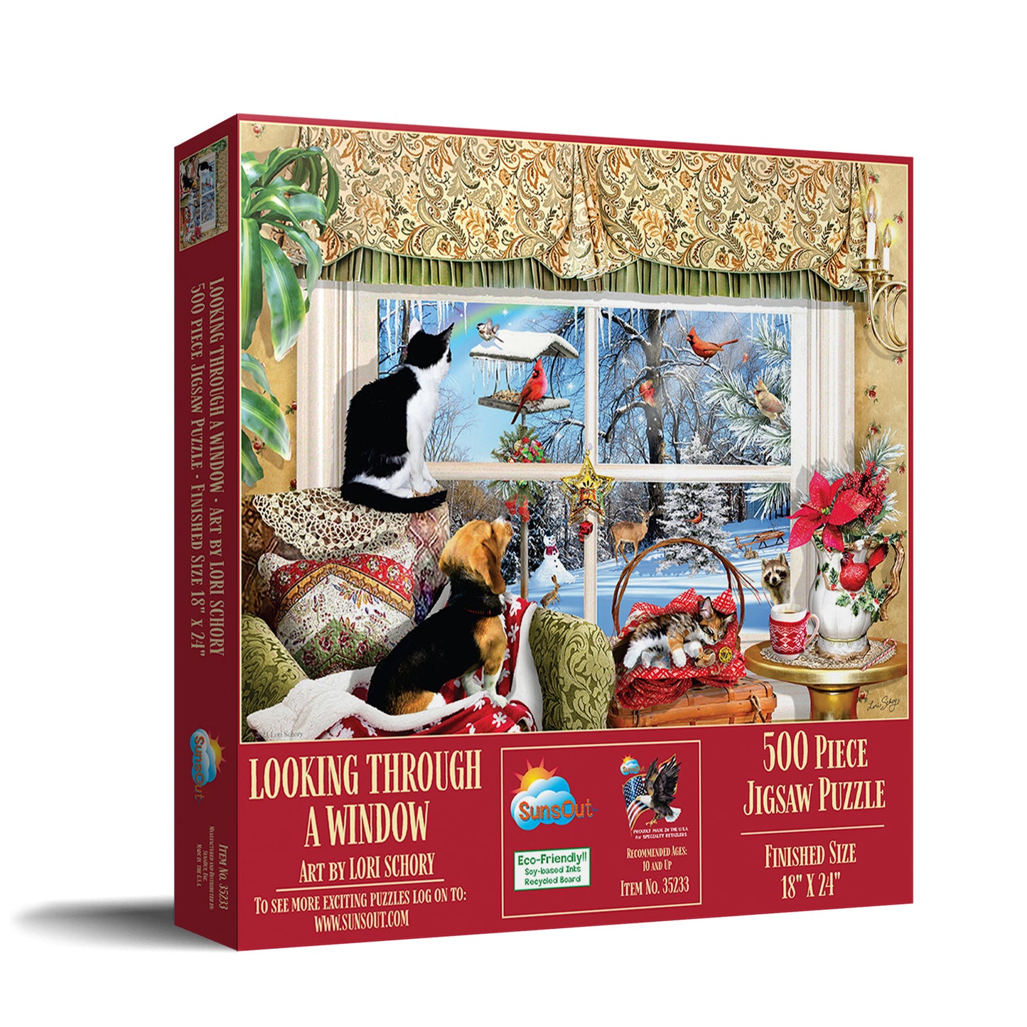 Looking Through a Window 500 pc Jigsaw Puzzle 35233