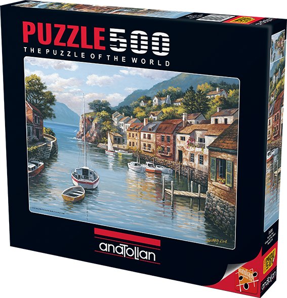 Village on the Water 500 pc Jigsaw Puzzle 3535