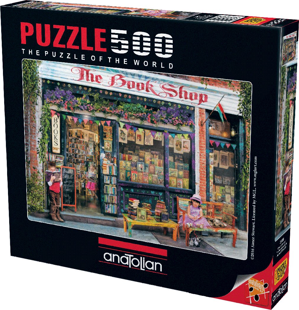 The Bookshop Kids 500 pc Jigsaw Puzzle 3588