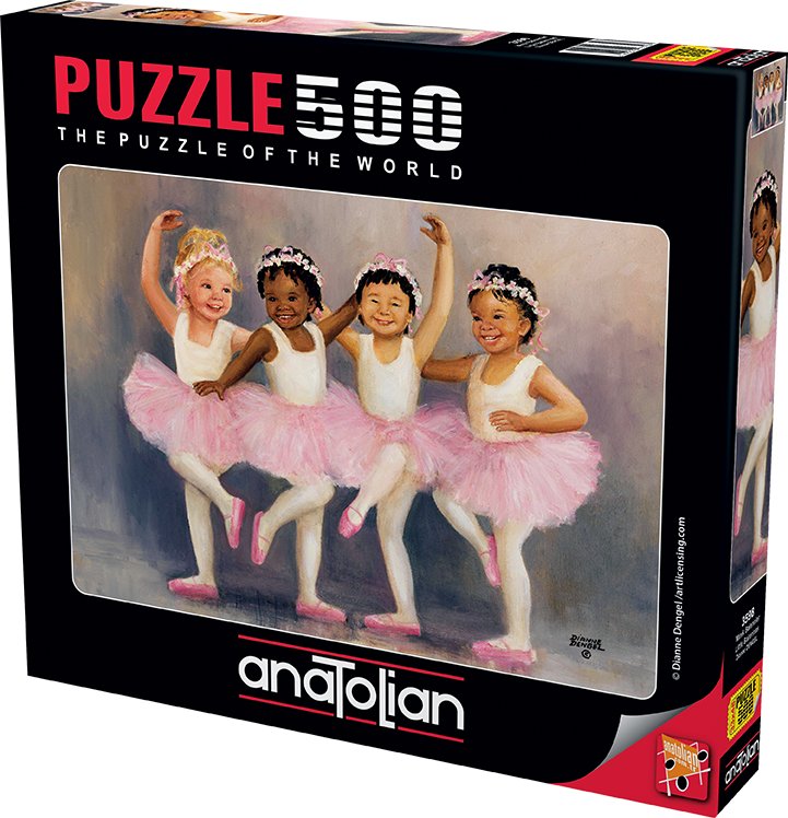 Little Ballerinas 500 pc Jigsaw Puzzle 3598
