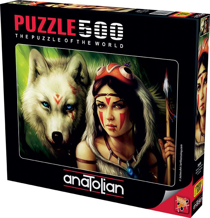 Warrior Princess 500 pc Jigsaw Puzzle 3600