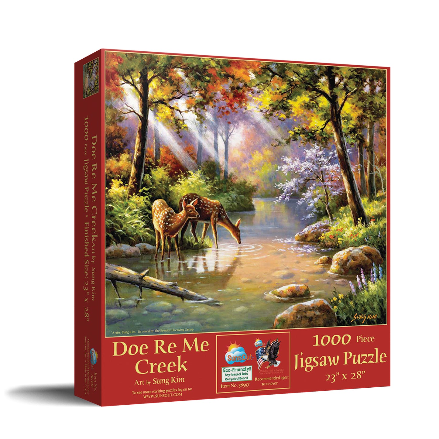 Doe Re Me Creek 1000 pc Jigsaw Puzzle 36597