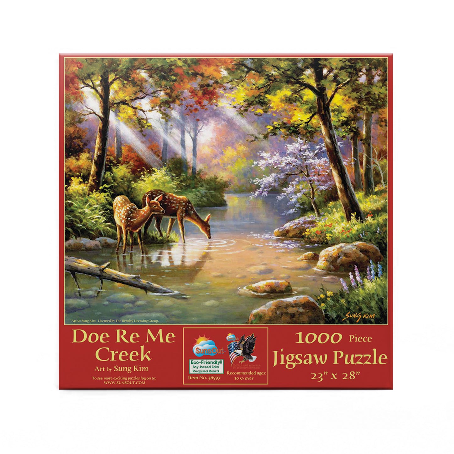 Doe Re Me Creek 1000 pc Jigsaw Puzzle 36597