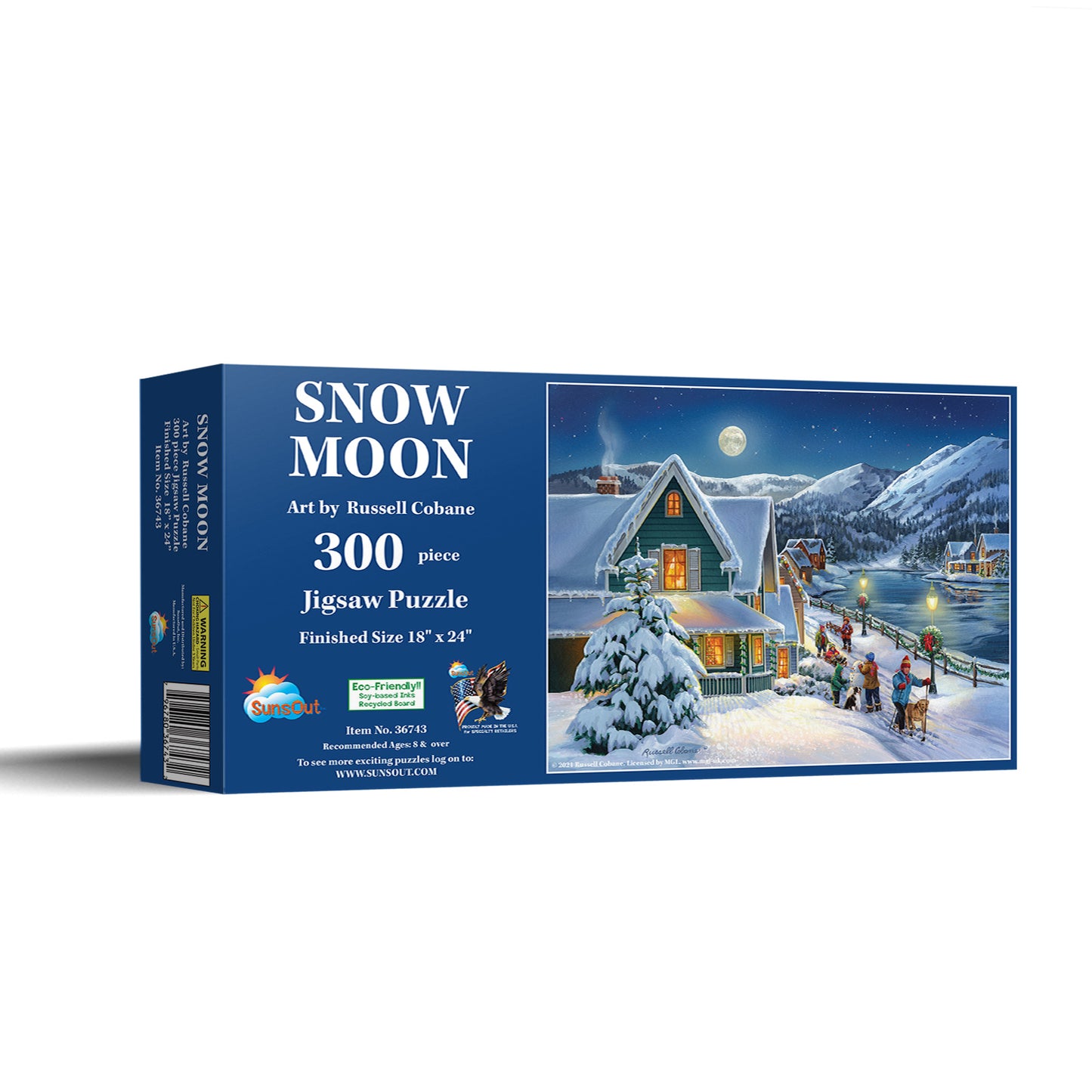 Snow Moon 300 pc Jigsaw Puzzle 36743