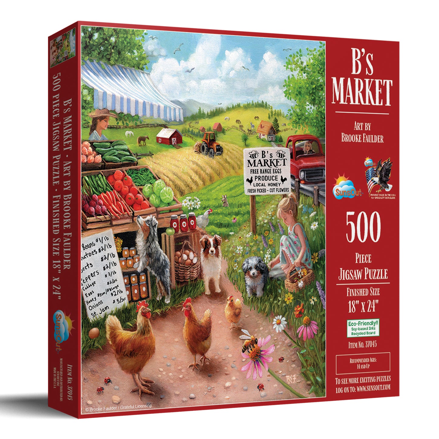 Bs Market 500 pc Jigsaw Puzzle 37045