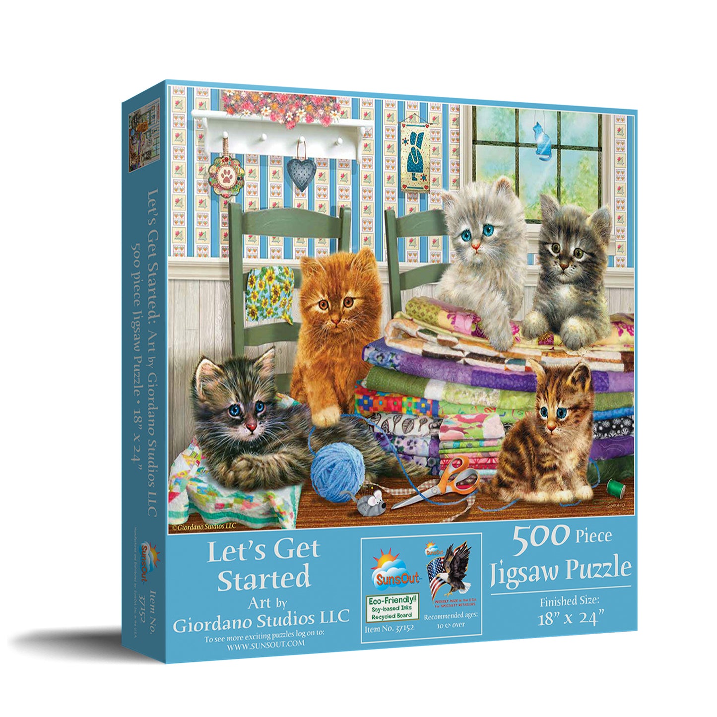 Let's Get Started 500 pc Jigsaw Puzzle 37152