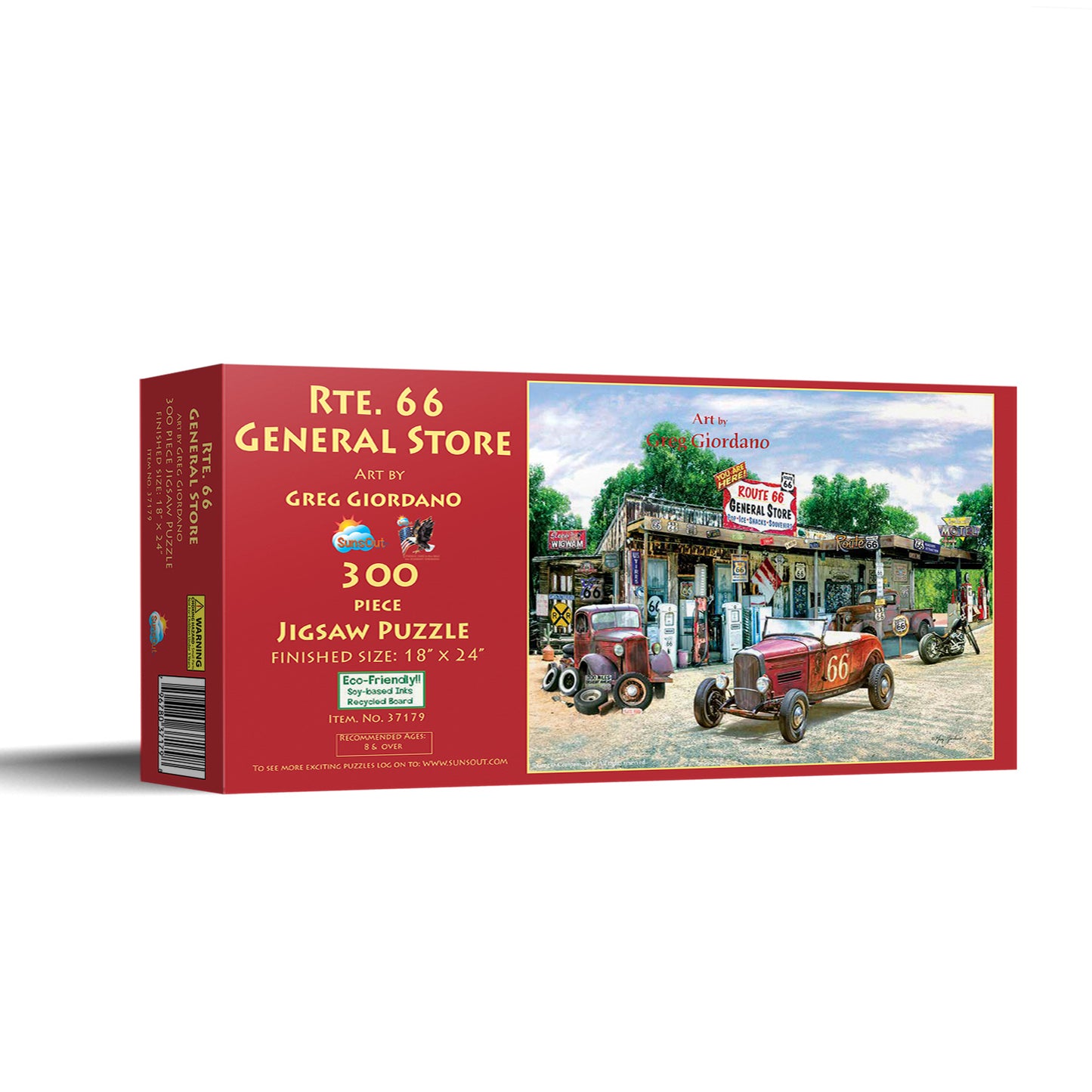 Rte. 66 General Store 300 pc Jigsaw Puzzle 37179
