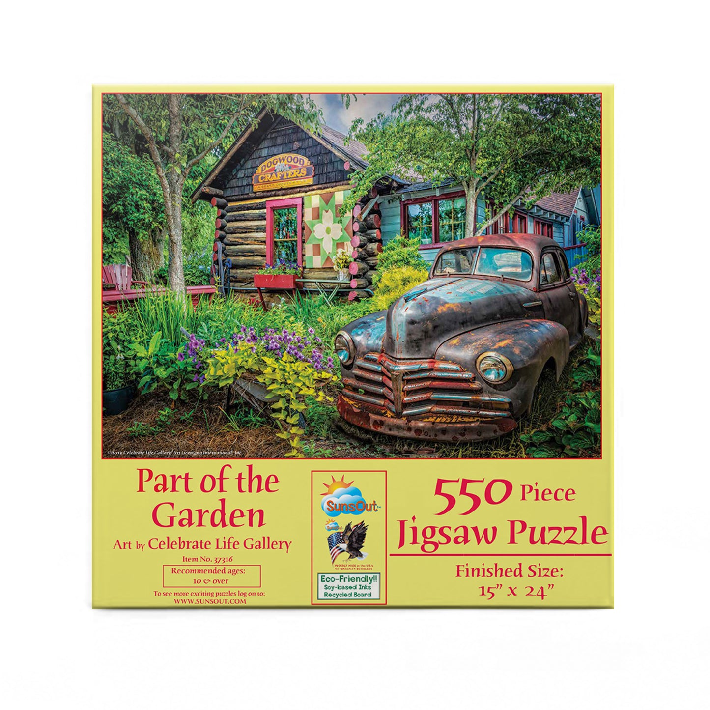 Part of the Garden 550 pc Jigsaw Puzzle 37316