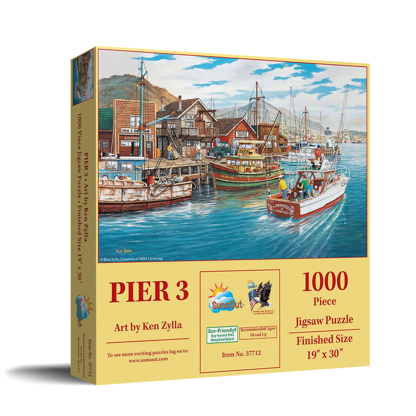 Pier 3 1000 pc Jigsaw Puzzle 37712