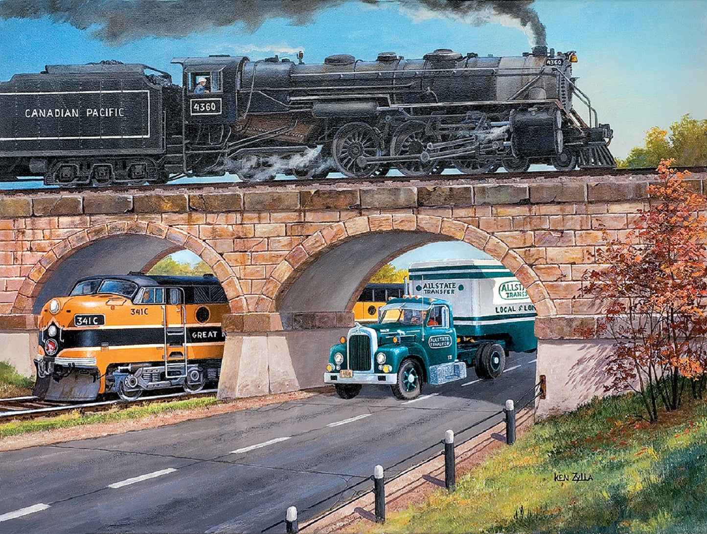 Coast to Coast 1000 pc Jigsaw Puzzle 37719