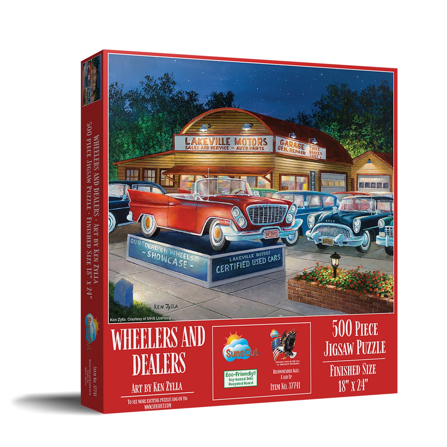 Wheelers and Dealers 500 pc Jigsaw Puzzle 37741