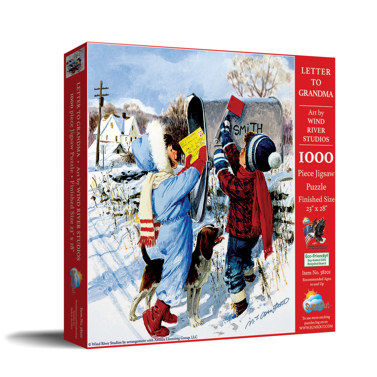 Letter to Grandma 1000 pc Jigsaw Puzzle 38201