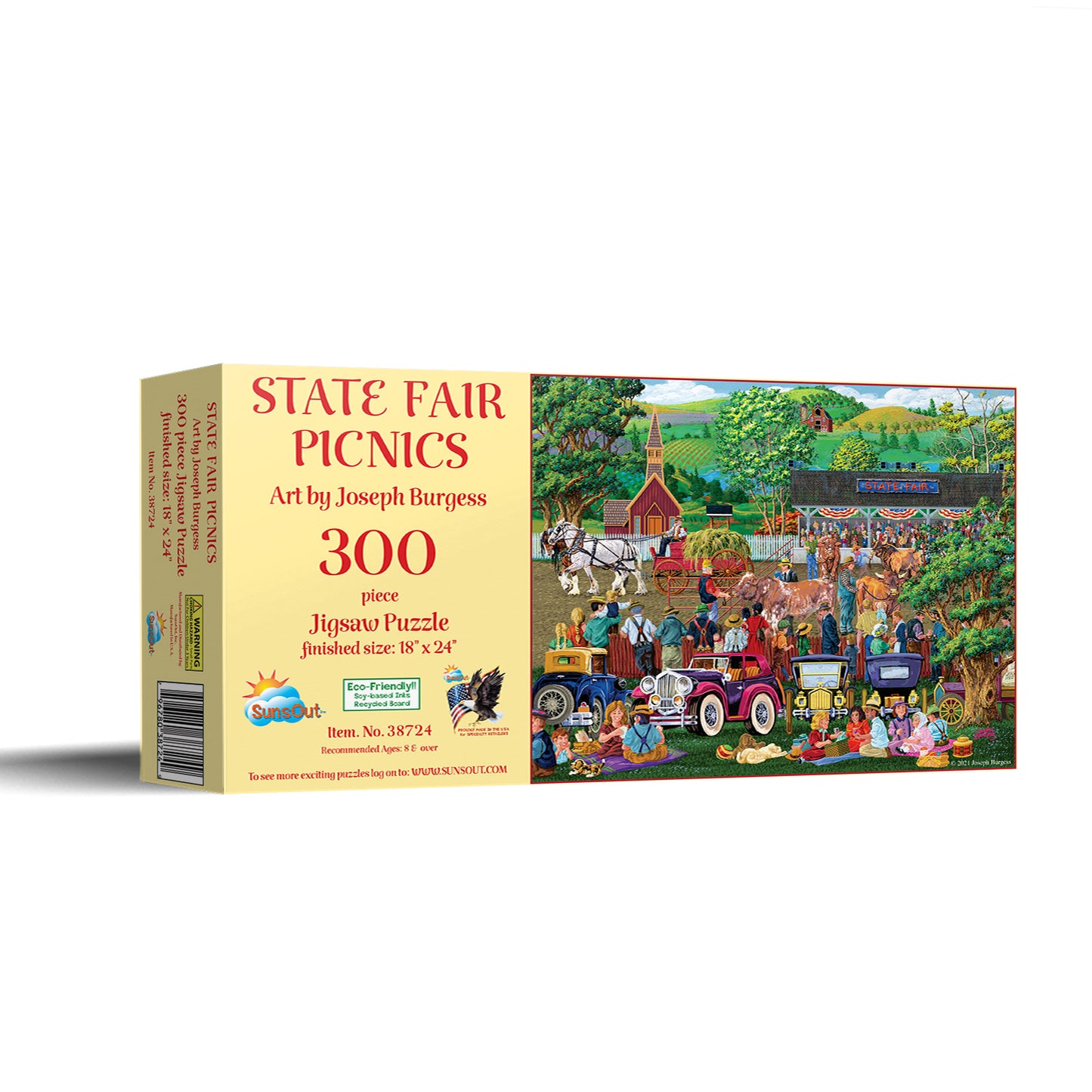 State Fair Picnics 300 pc Jigsaw Puzzle 38724