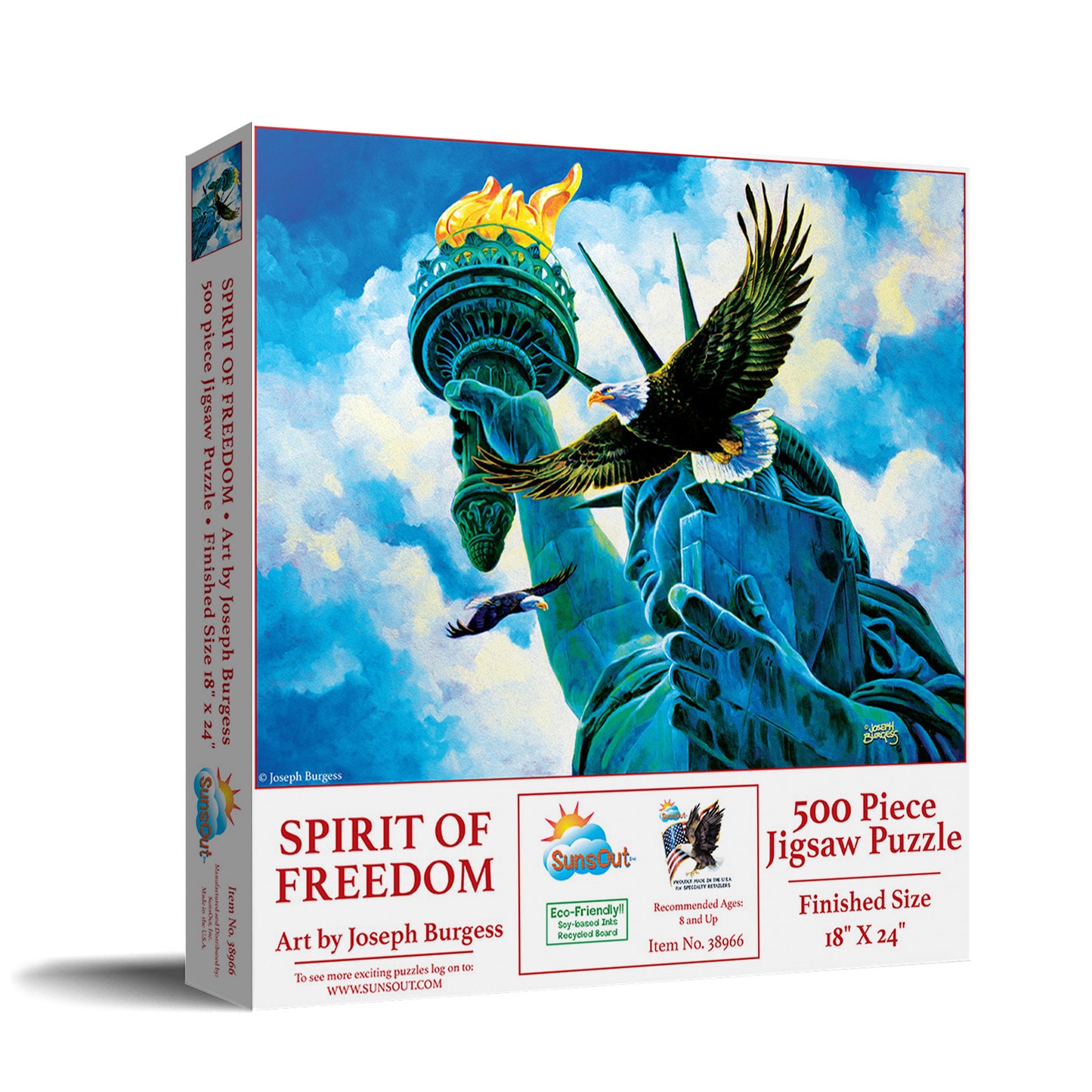 Spirit of Freedom 500 pc Jigsaw Puzzle 38966