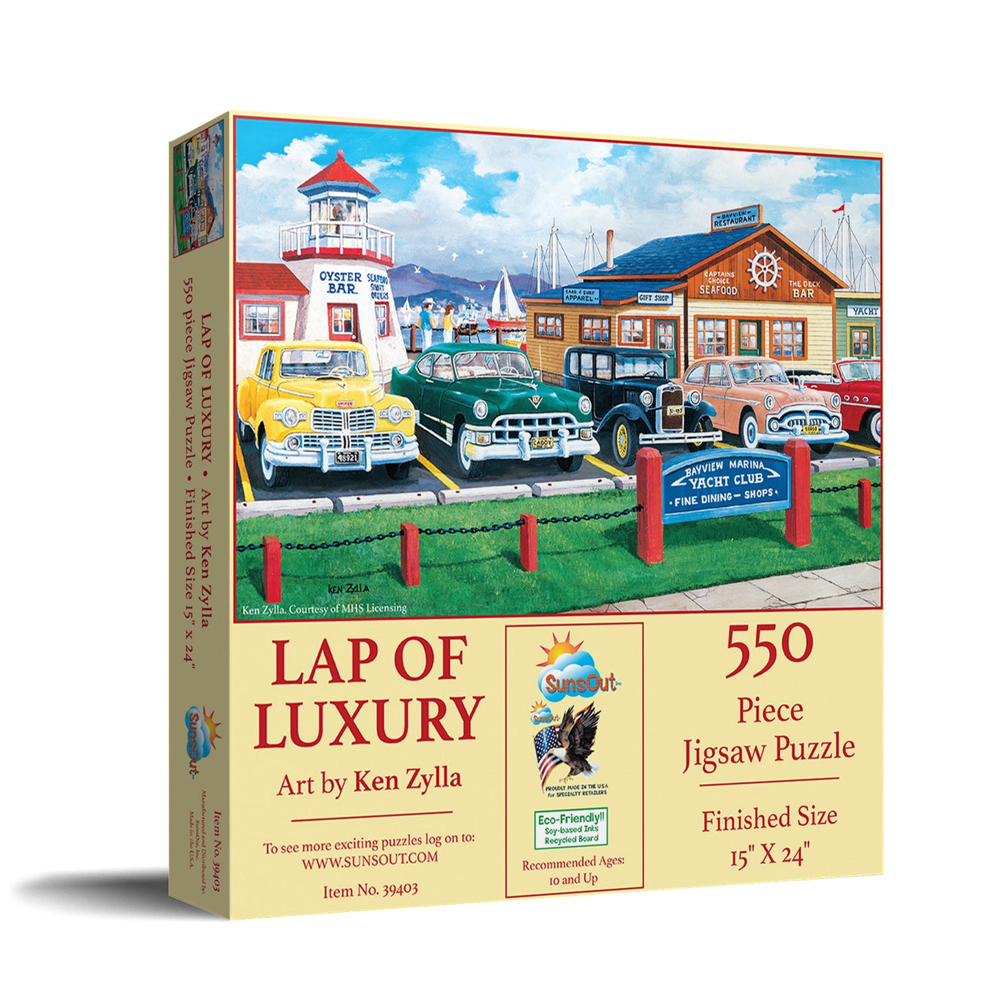 Lap of Luxury 550 pc Jigsaw Puzzle 39403