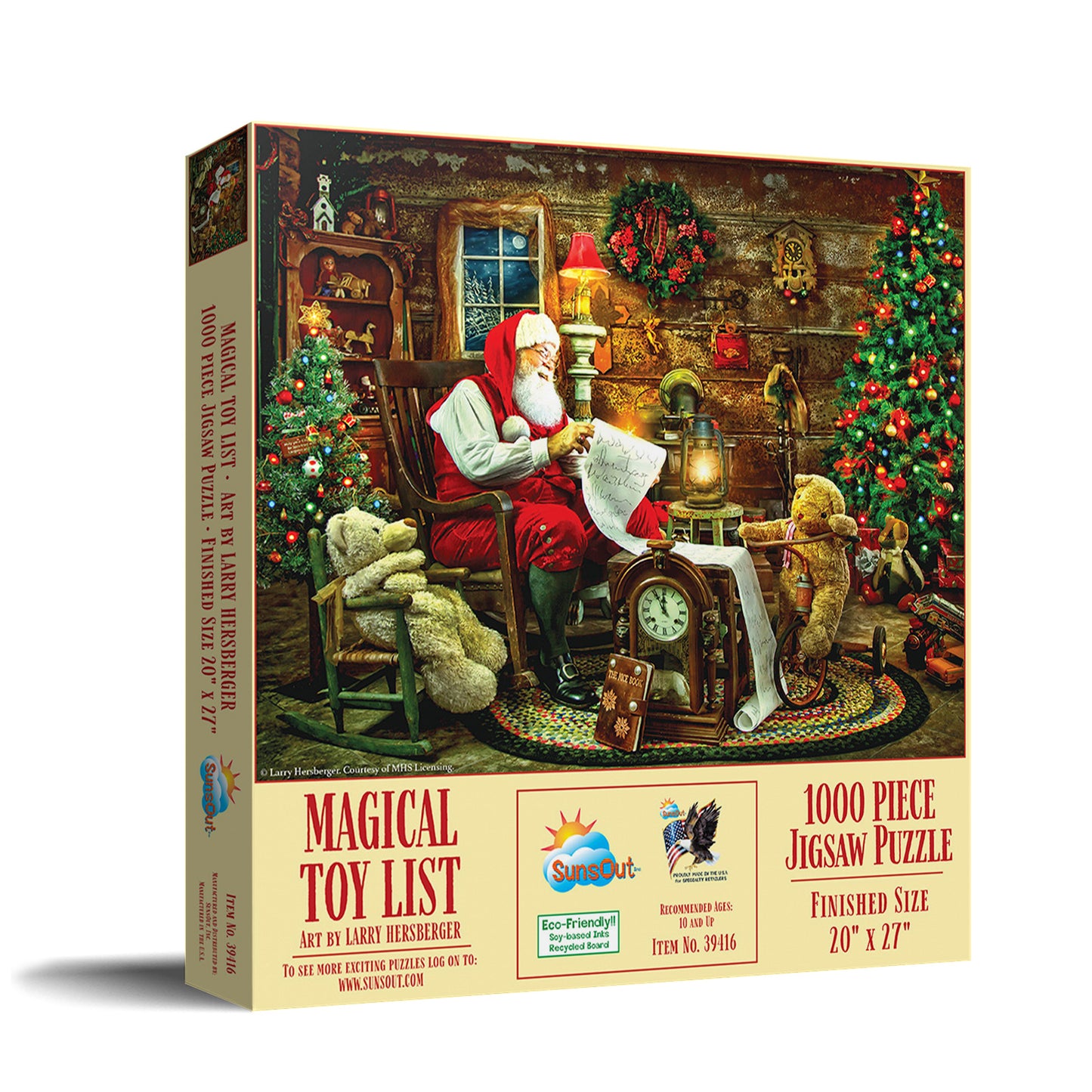 Magical Toy List 1000 pc Jigsaw Puzzle 39416