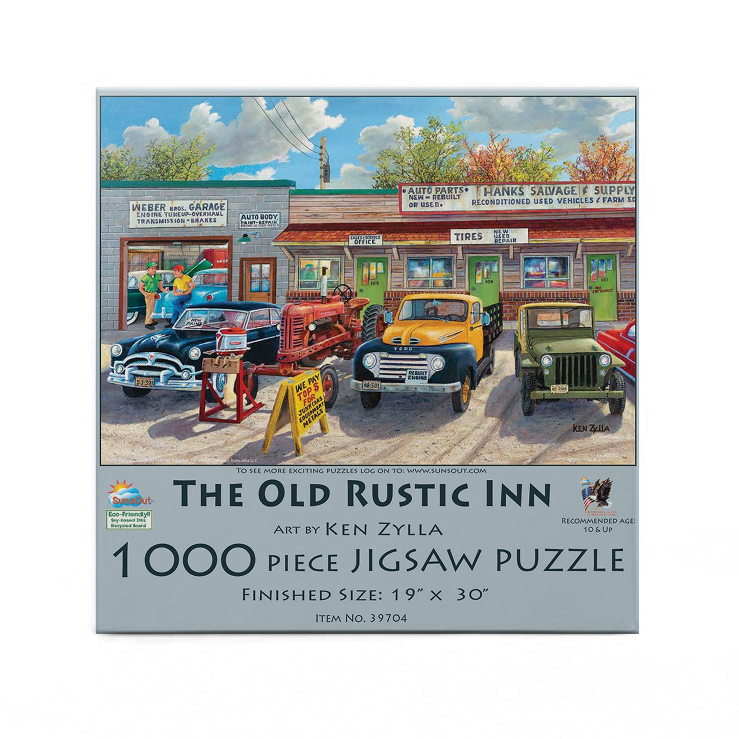 The Old Rustic Inn 1000 pc Jigsaw Puzzle 39704