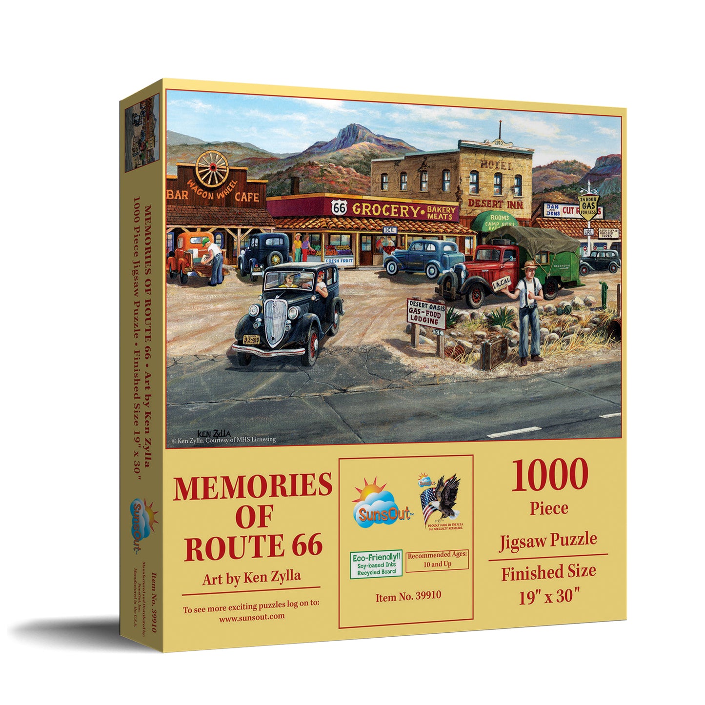 Memories of Route 66 1000 pc Jigsaw Puzzle 39910