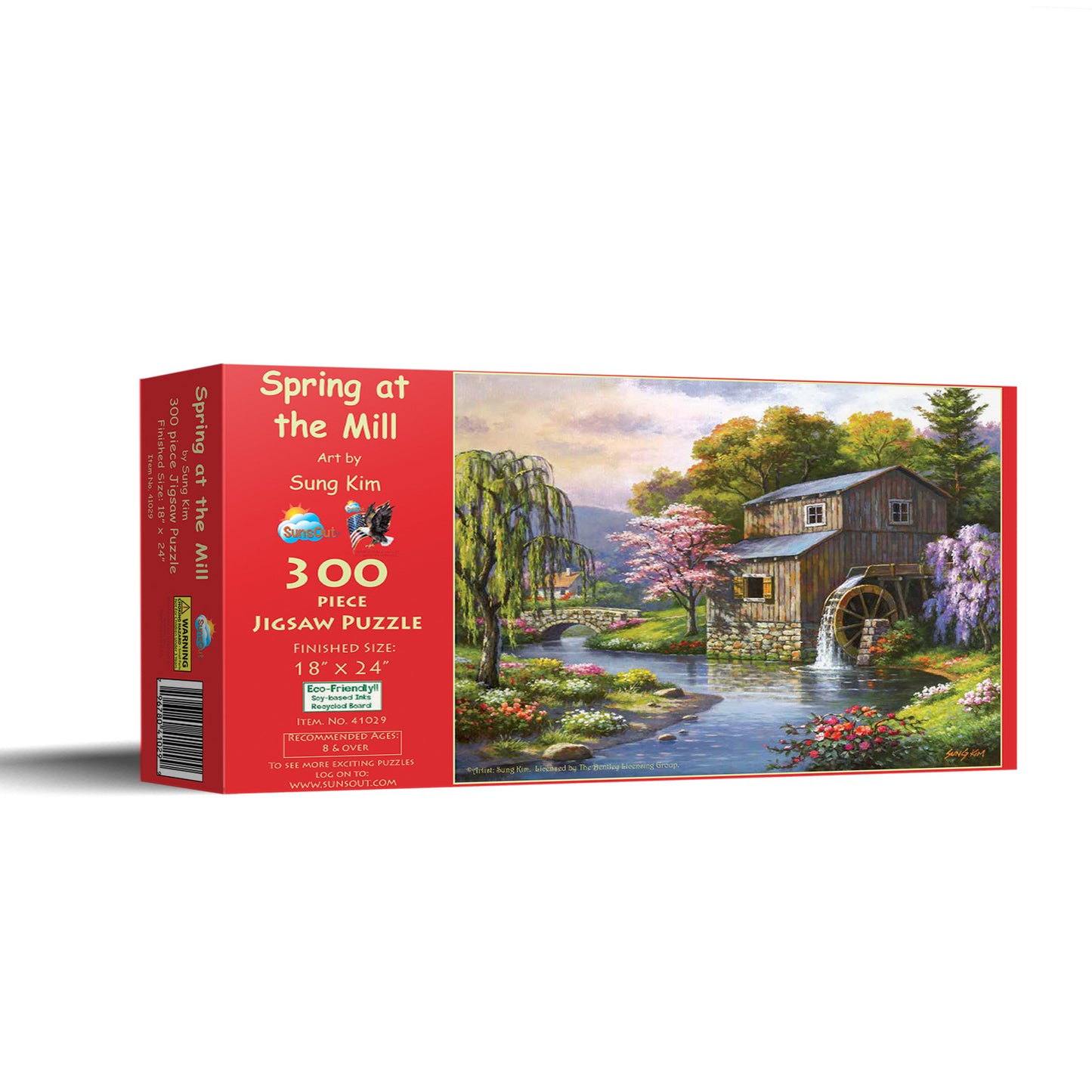 Spring at the Mill 300 pc Jigsaw Puzzle 41029