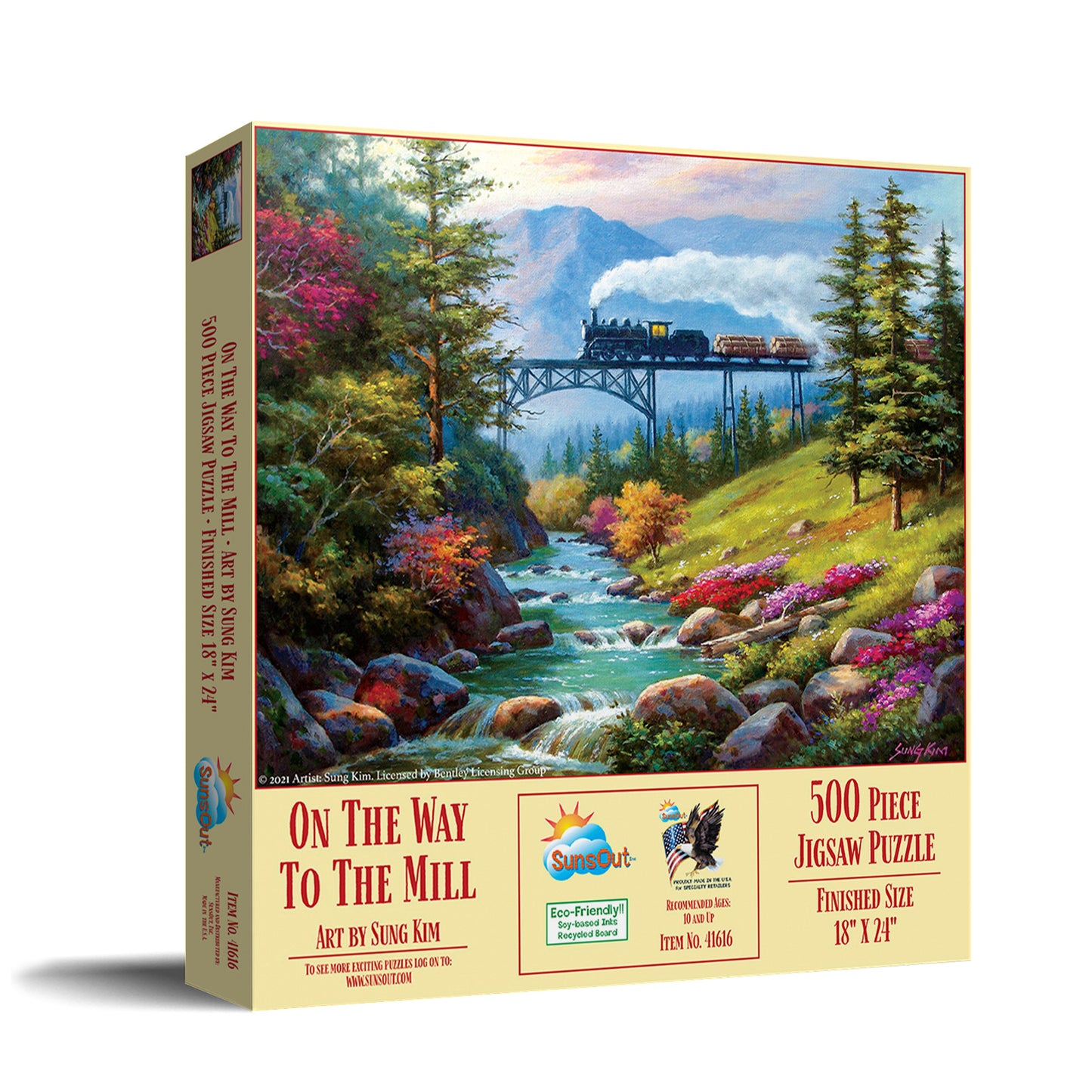 On the Way to the Mill 500 pc Jigsaw Puzzle 41616