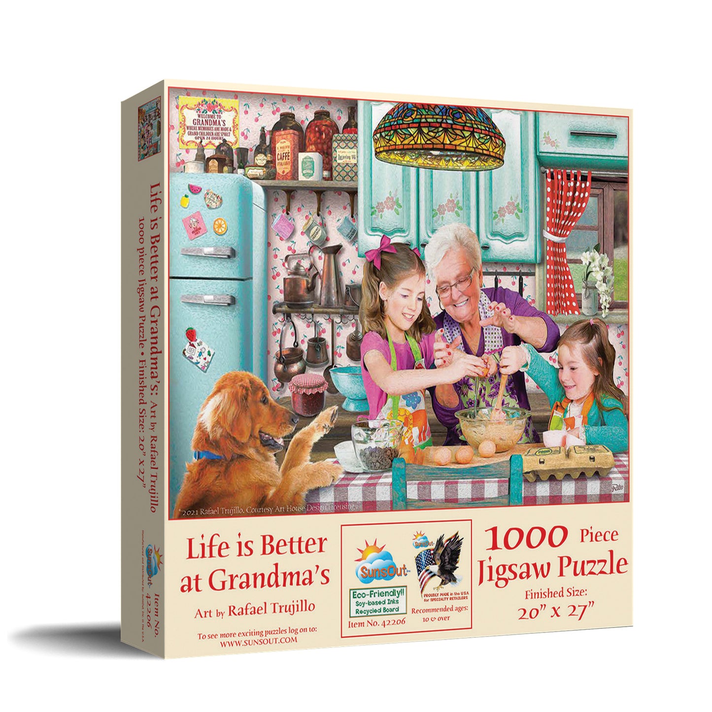 Life is Better at Grandma's 1000 pc Jigsaw Puzzle 42206