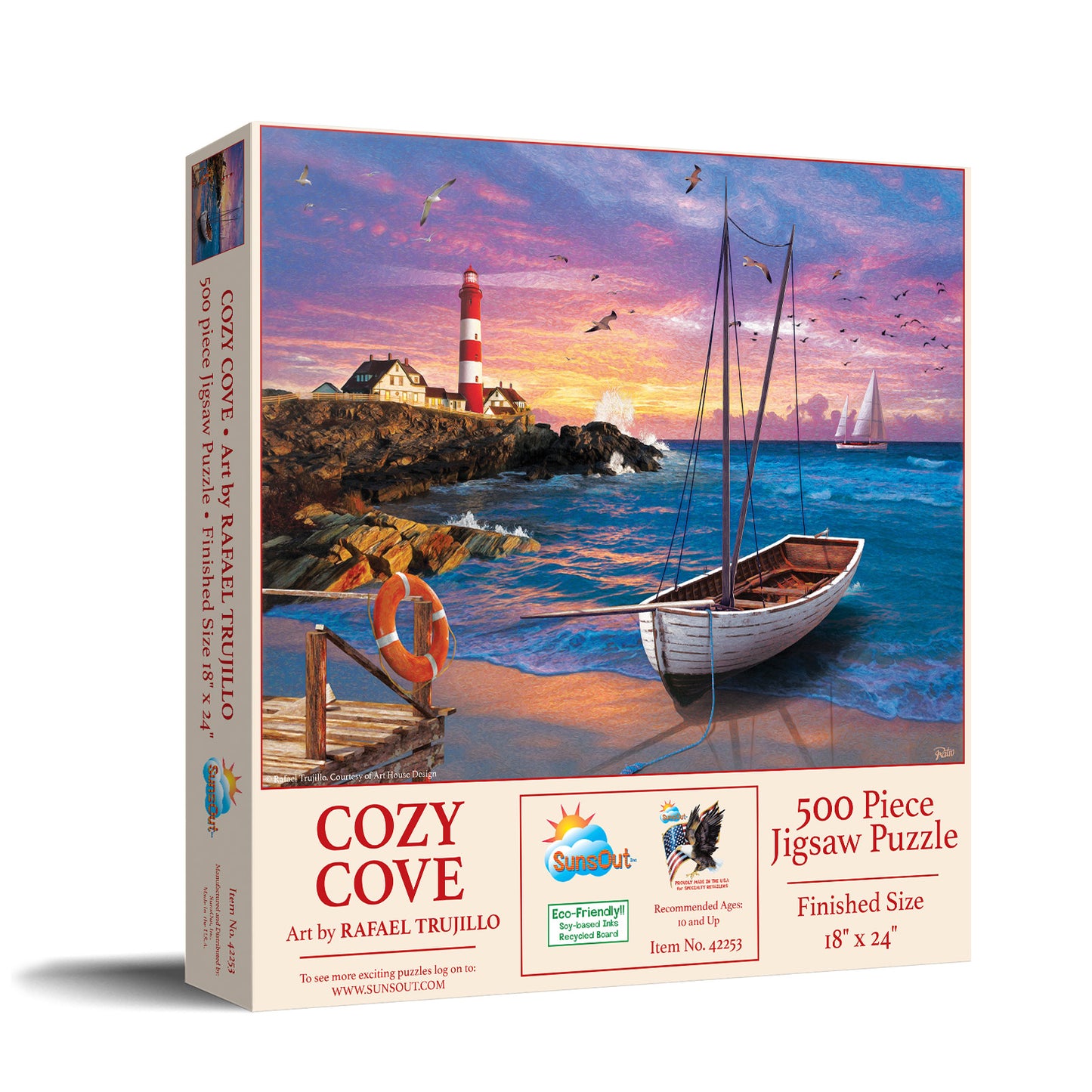 Cozy Cove 500 pc Jigsaw Puzzle 42253