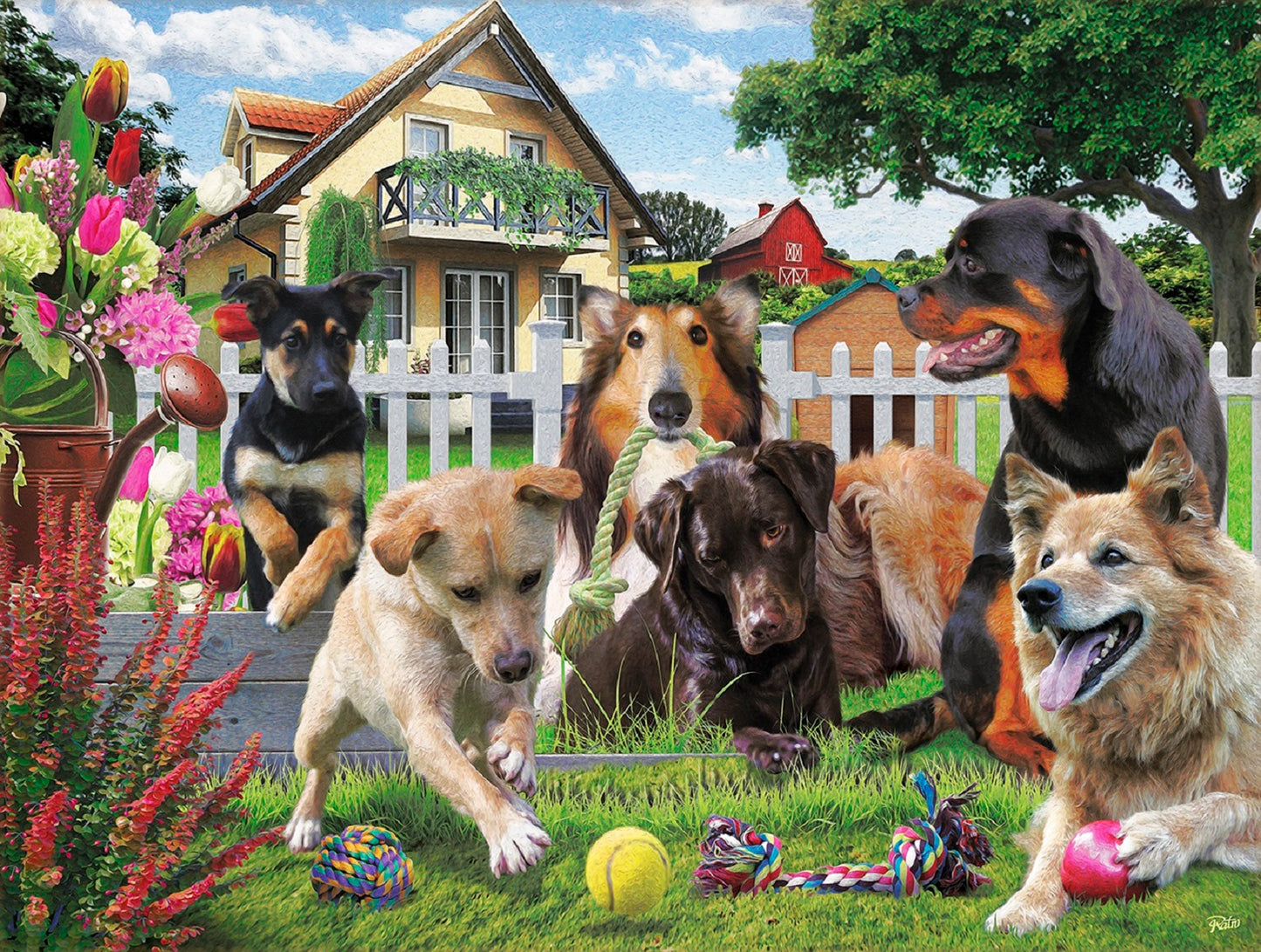 Please Play with Us 500 pc Jigsaw Puzzle 42288