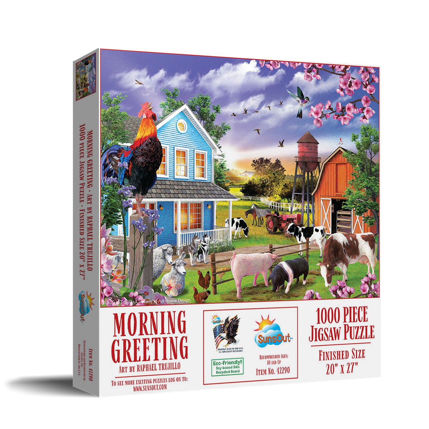 Morning Greeting 1000 pc Jigsaw Puzzle 42290