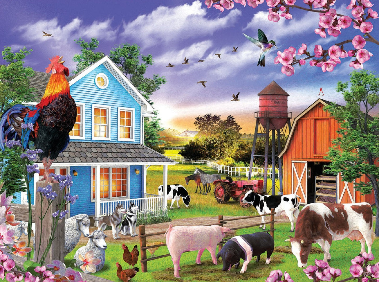 Morning Greeting 1000 pc Jigsaw Puzzle 42290