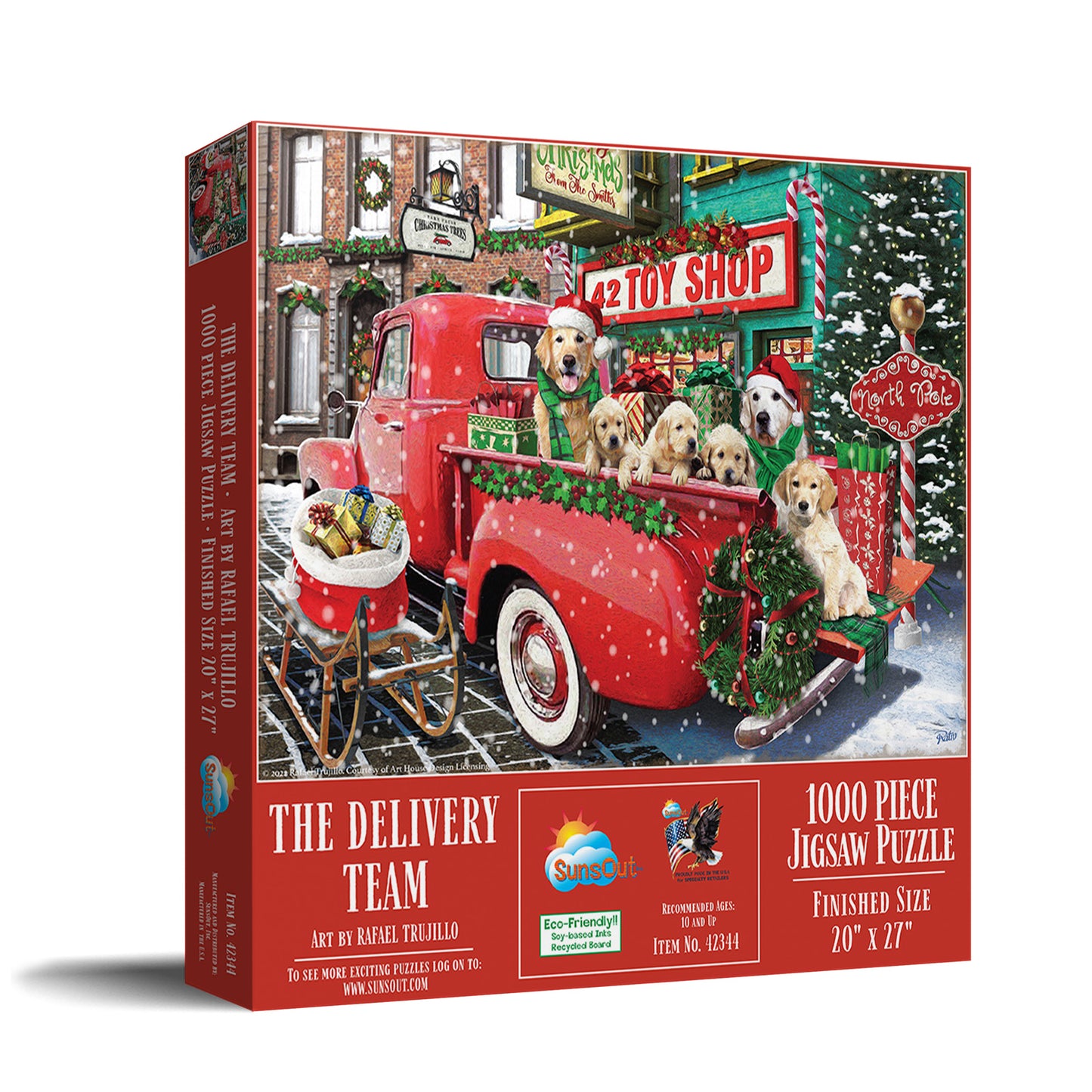 The Delivery Team 1000 pc Jigsaw Puzzle 42344