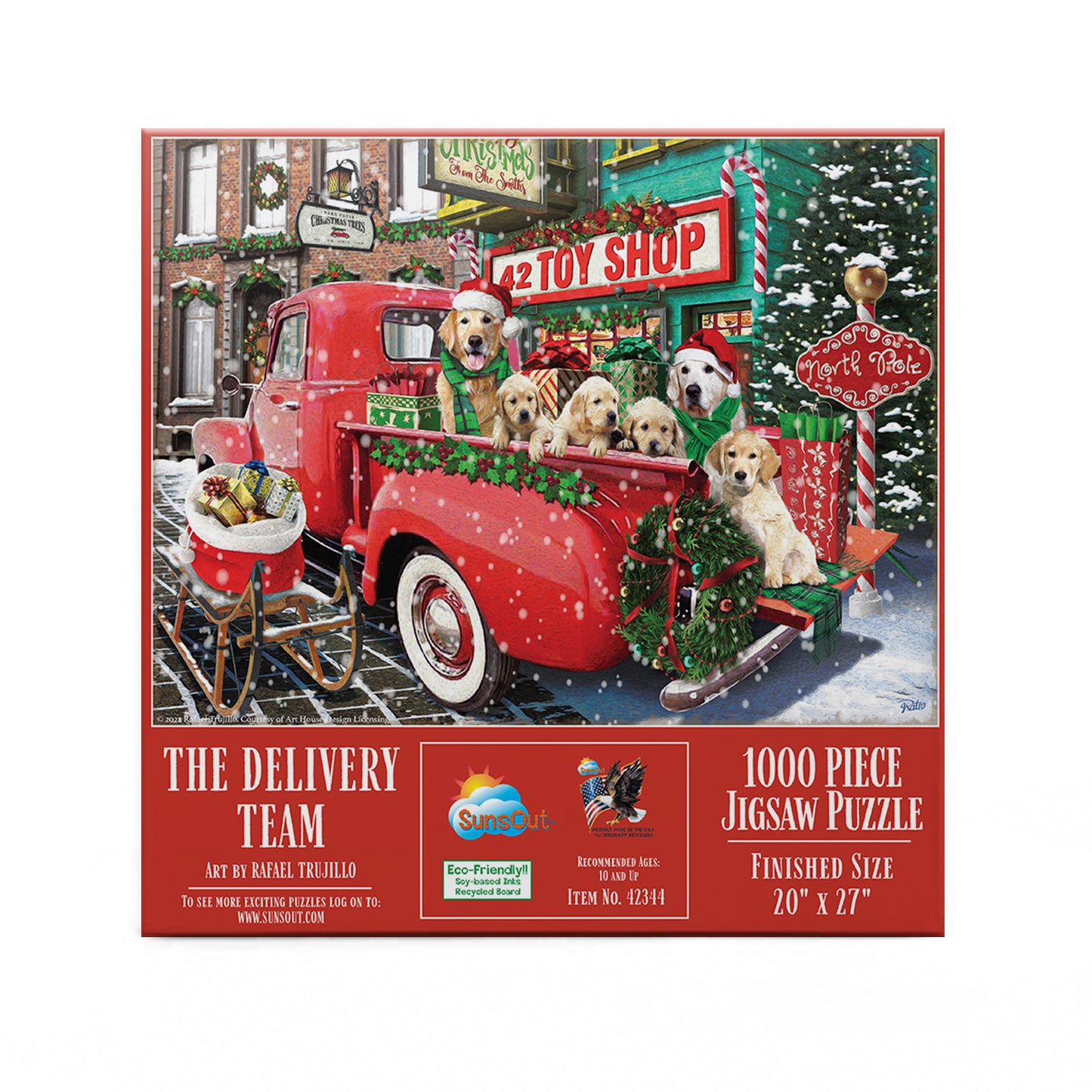 The Delivery Team 1000 pc Jigsaw Puzzle 42344