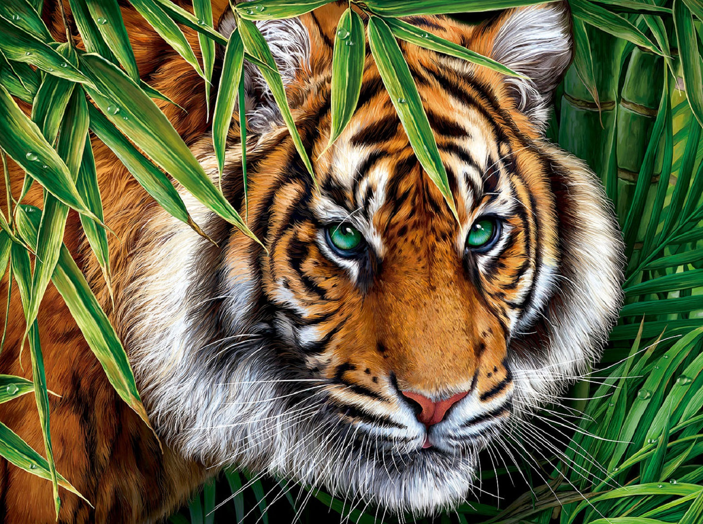Big Tiger 1000 pc Jigsaw Puzzle 42977