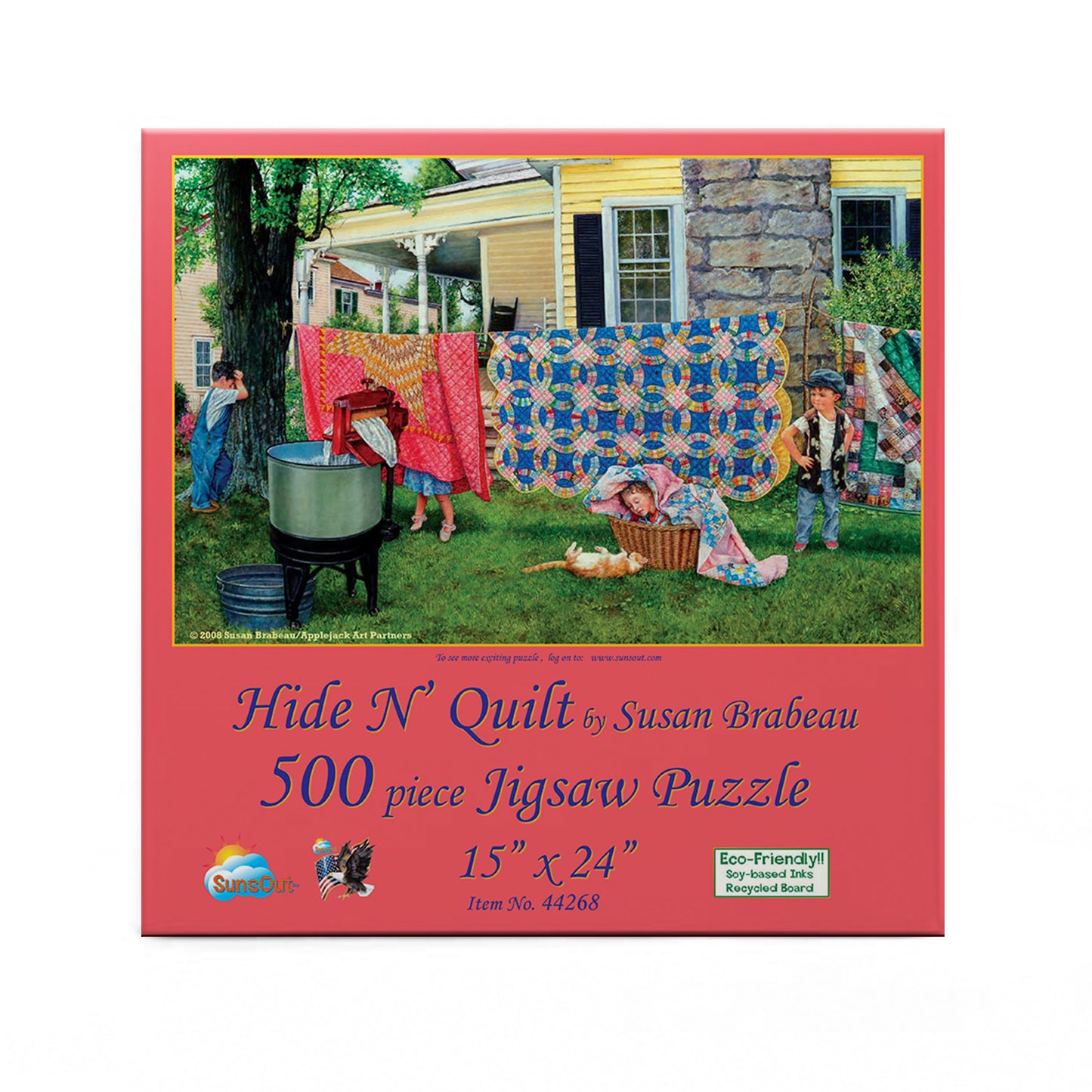 Hide N Quilt 550 pc Jigsaw Puzzle 44268