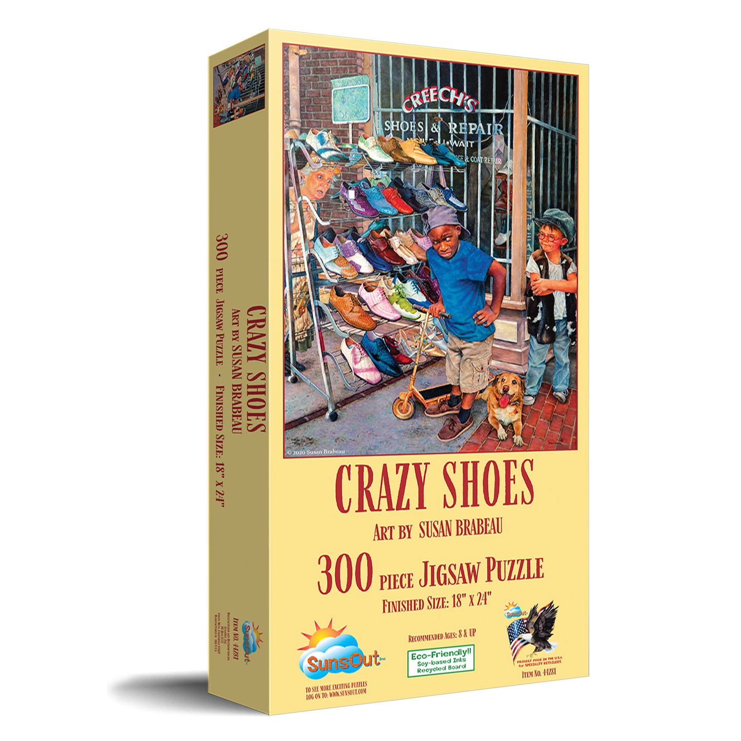 Crzy Shoes 300 pc Jigsaw Puzzle 44281