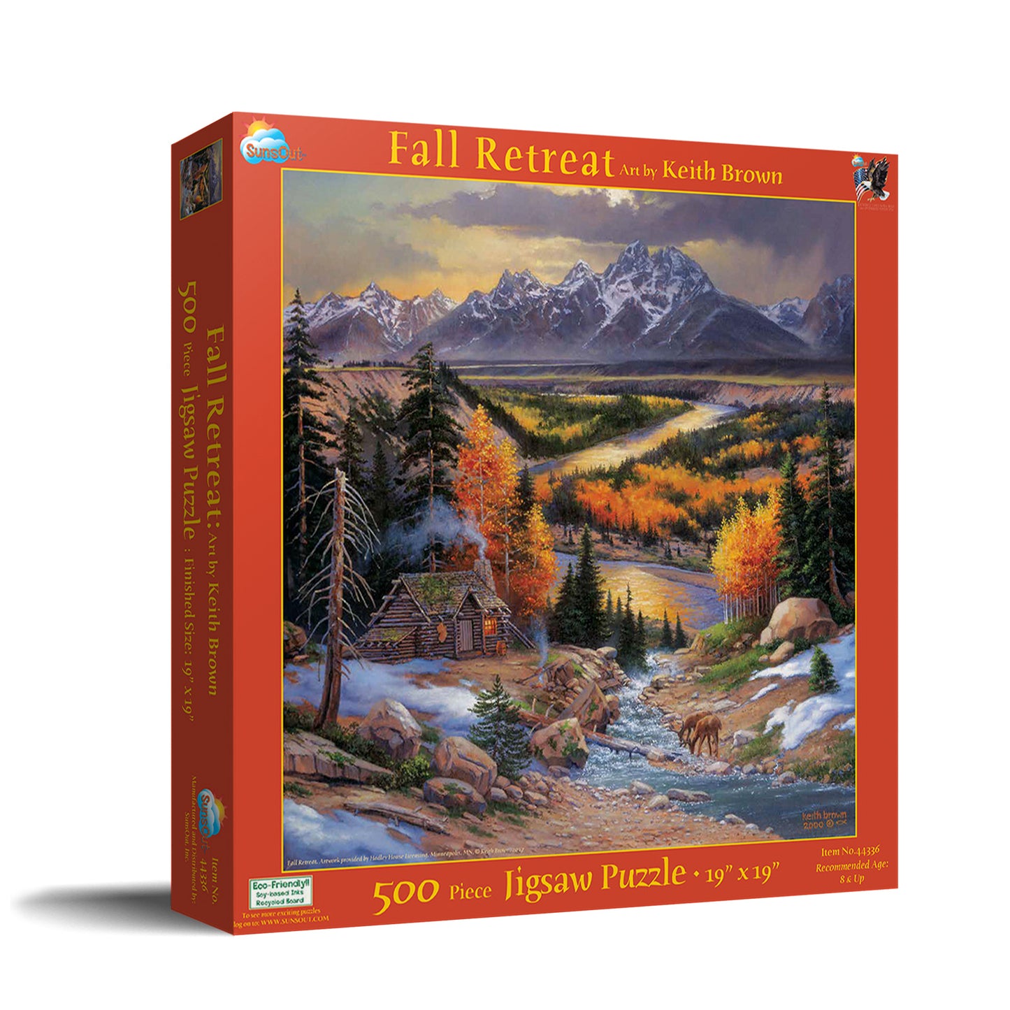 Fall Retreat 500 pc Jigsaw Puzzle 44336
