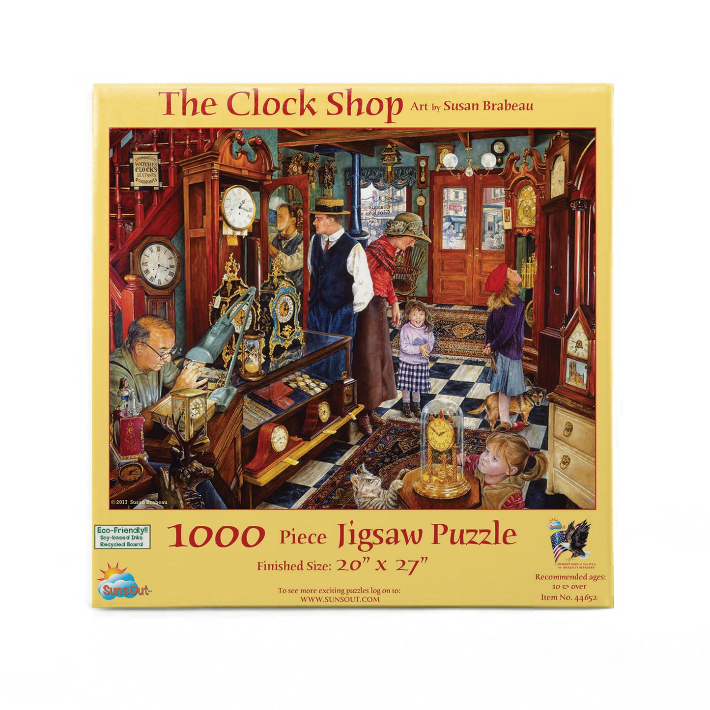 The Clock Shop 1000 pc Jigsaw Puzzle 44652