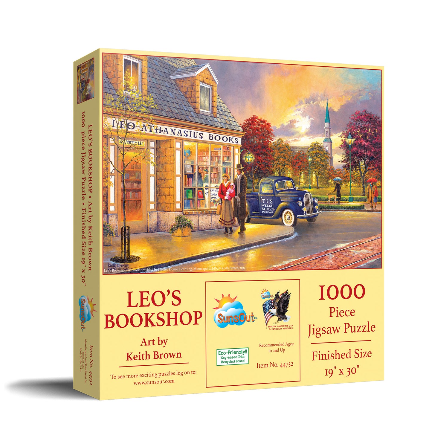 Leo's Bookshop 1000 pc Jigsaw Puzzle 44732