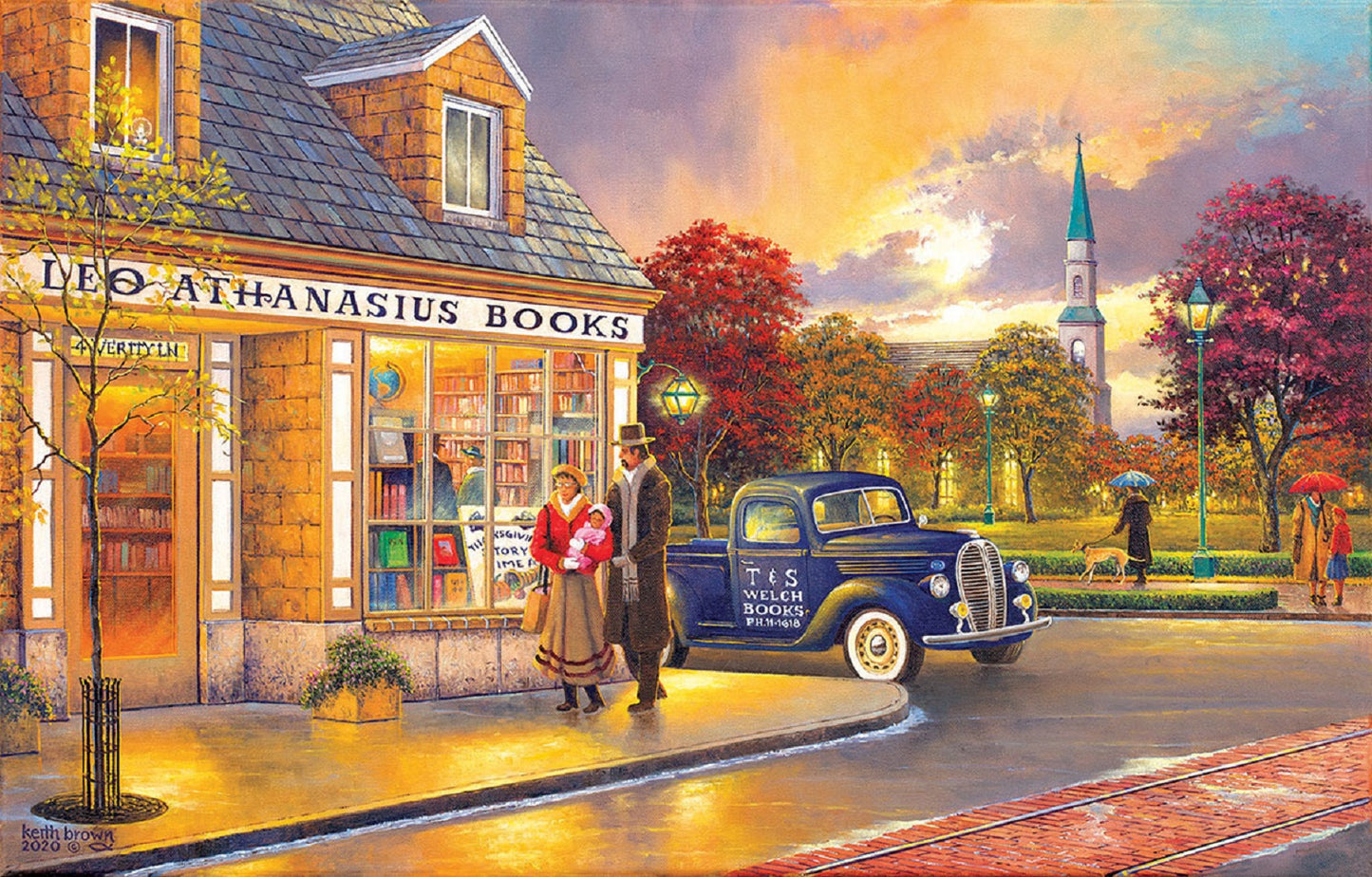 Leo's Bookshop 1000 pc Jigsaw Puzzle 44732