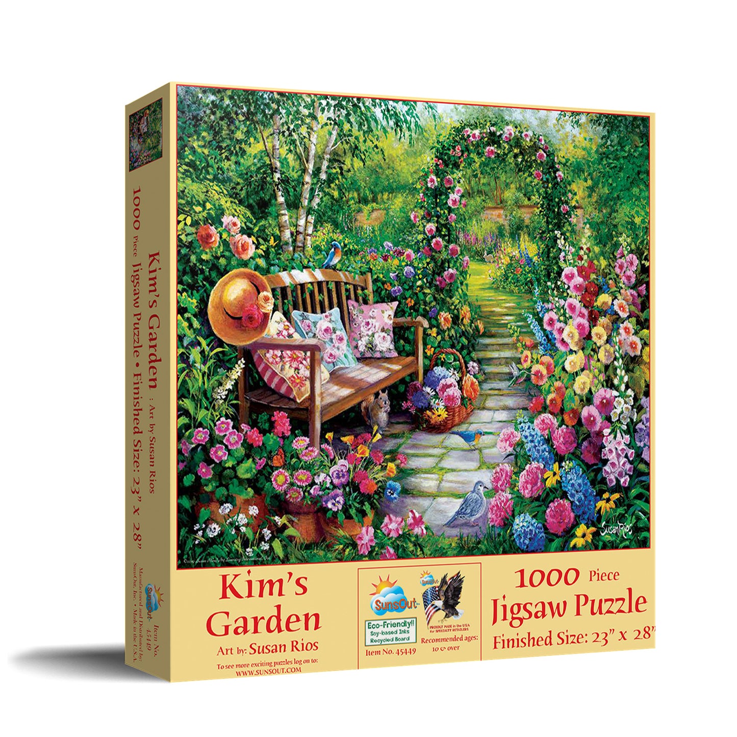 Kim's Garden 1000 pc Jigsaw Puzzle 45449