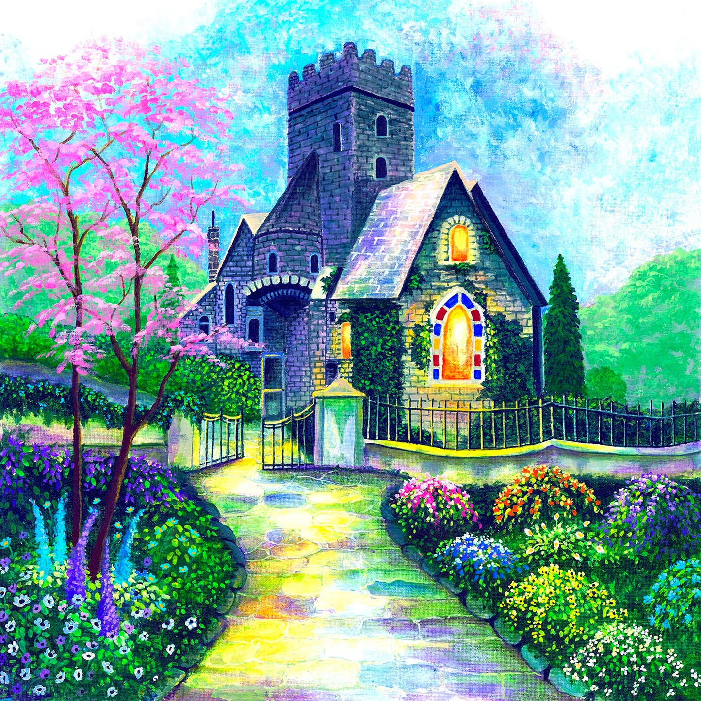 Irish Church 500 pc Jigsaw Puzzle 47918
