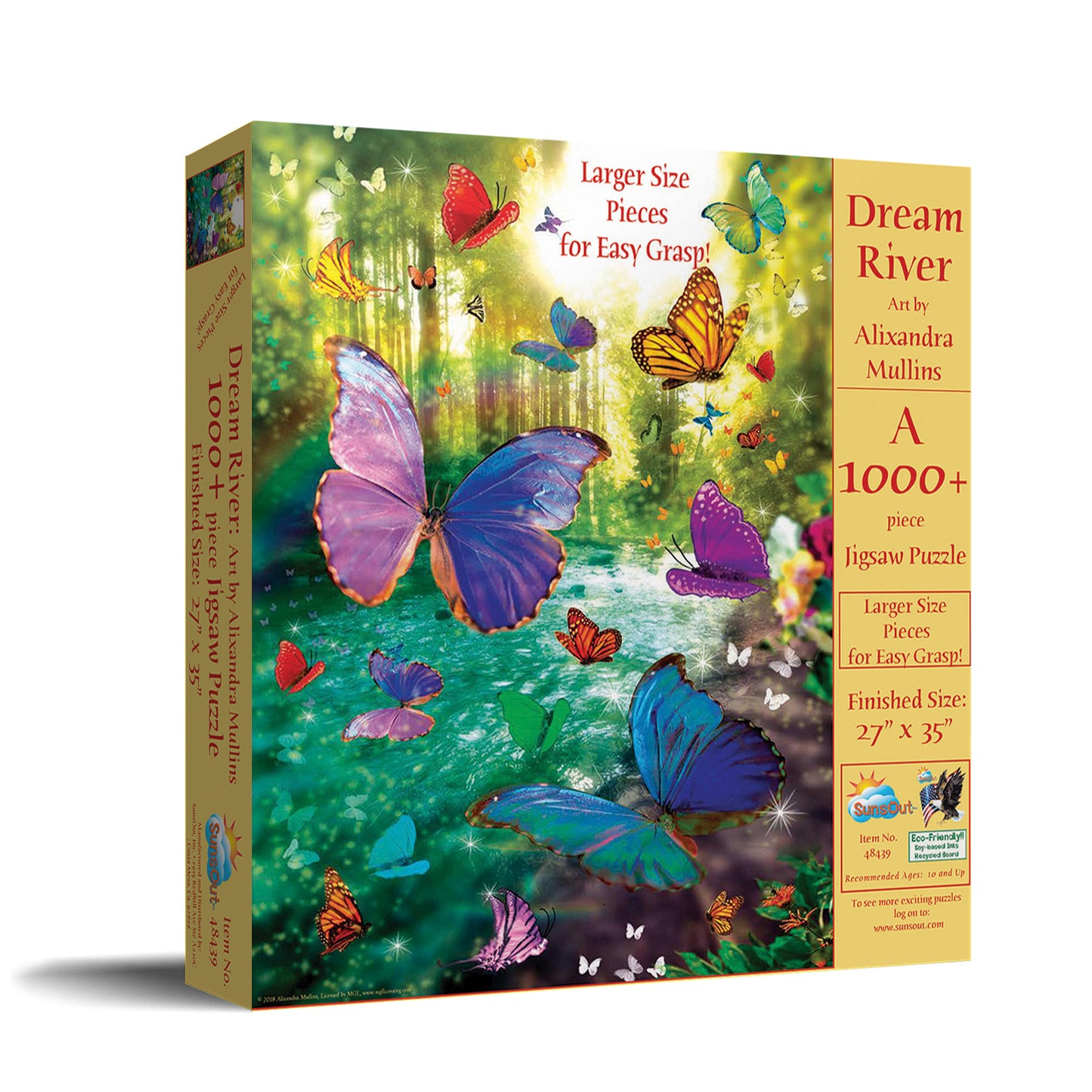 Dream River 1000 pc Large Pieces Jigsaw Puzzle 48439