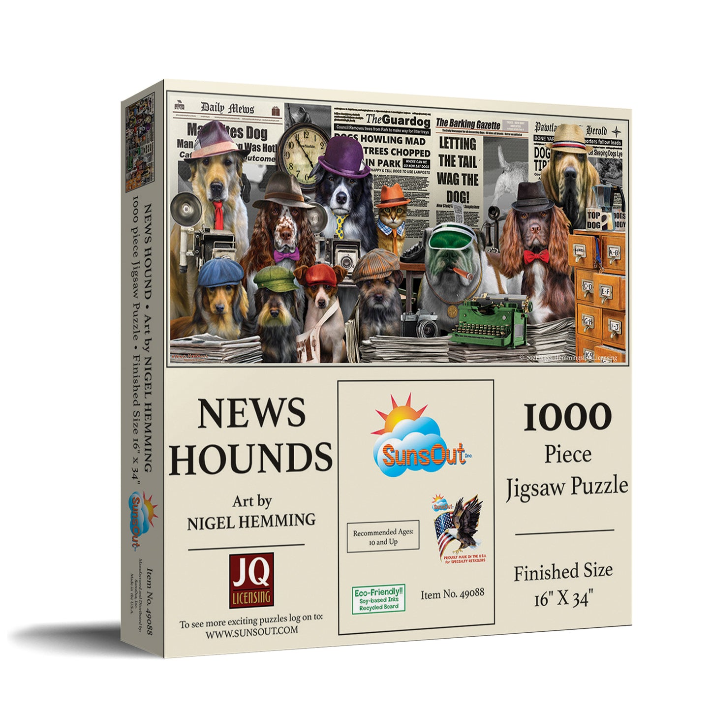 NewsHounds 1000 pc Jigsaw Puzzle 49088