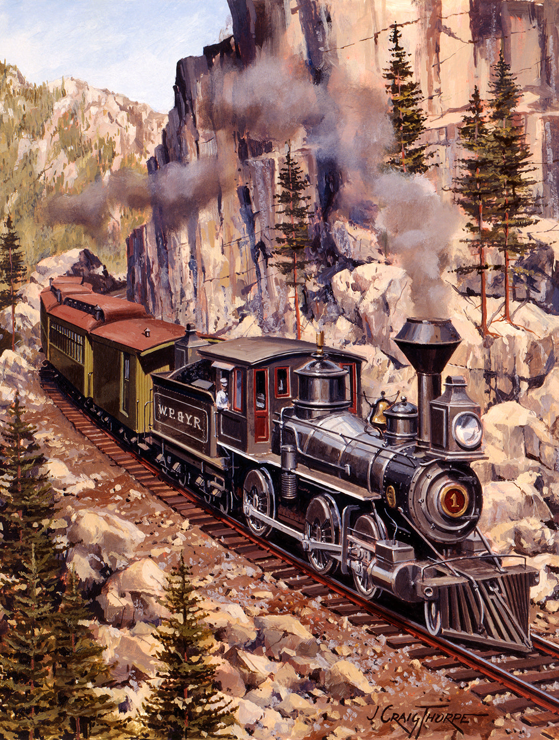 Locomotive Curve 500 pc Jigsaw Puzzle 49619