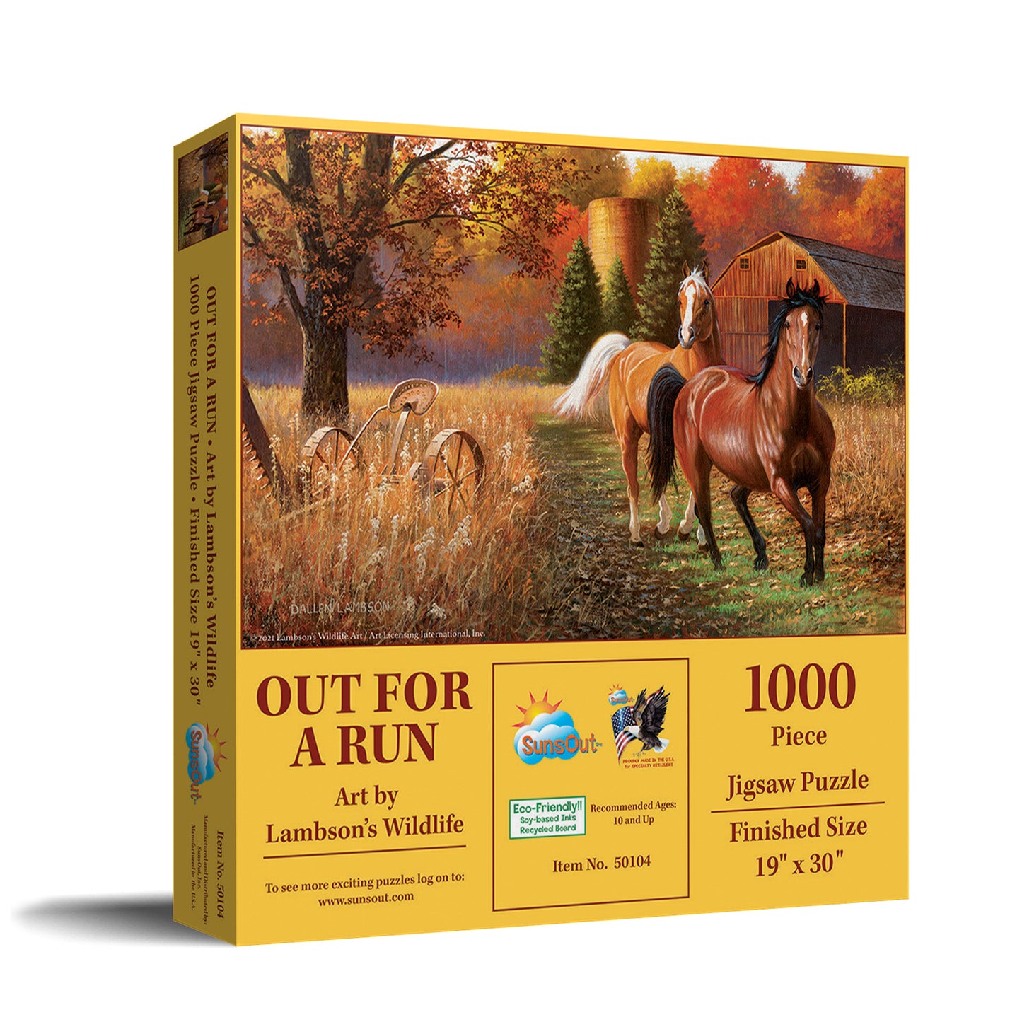 Out for a Run 1000 pc Jigsaw Puzzle 50104