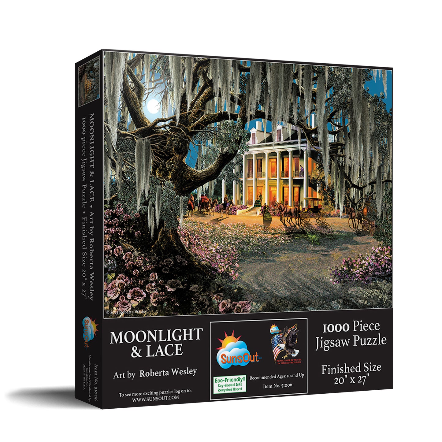 Moonlight & Lace 1000 pc Jigsaw Puzzle 51006