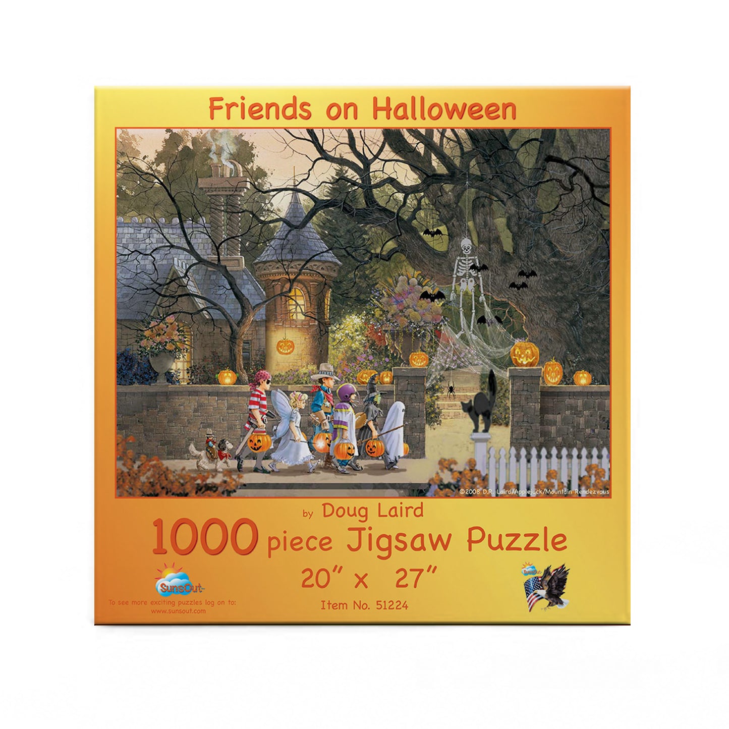 Friends on Halloween 1000 pc Jigsaw Puzzle 51224