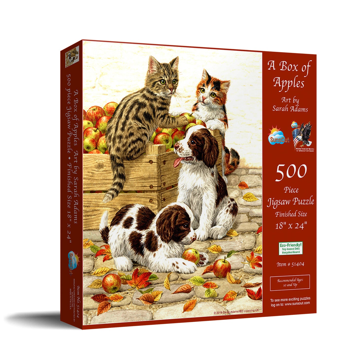 Box of Apples 500 pc Jigsaw Puzzle 51404