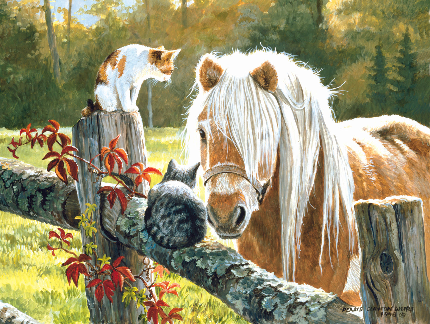 Just Visiting 300 pc Jigsaw Puzzle 51508